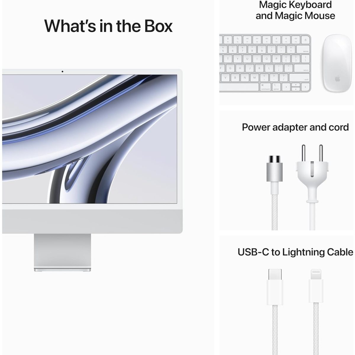 Apple iMac AIO Silver-2023