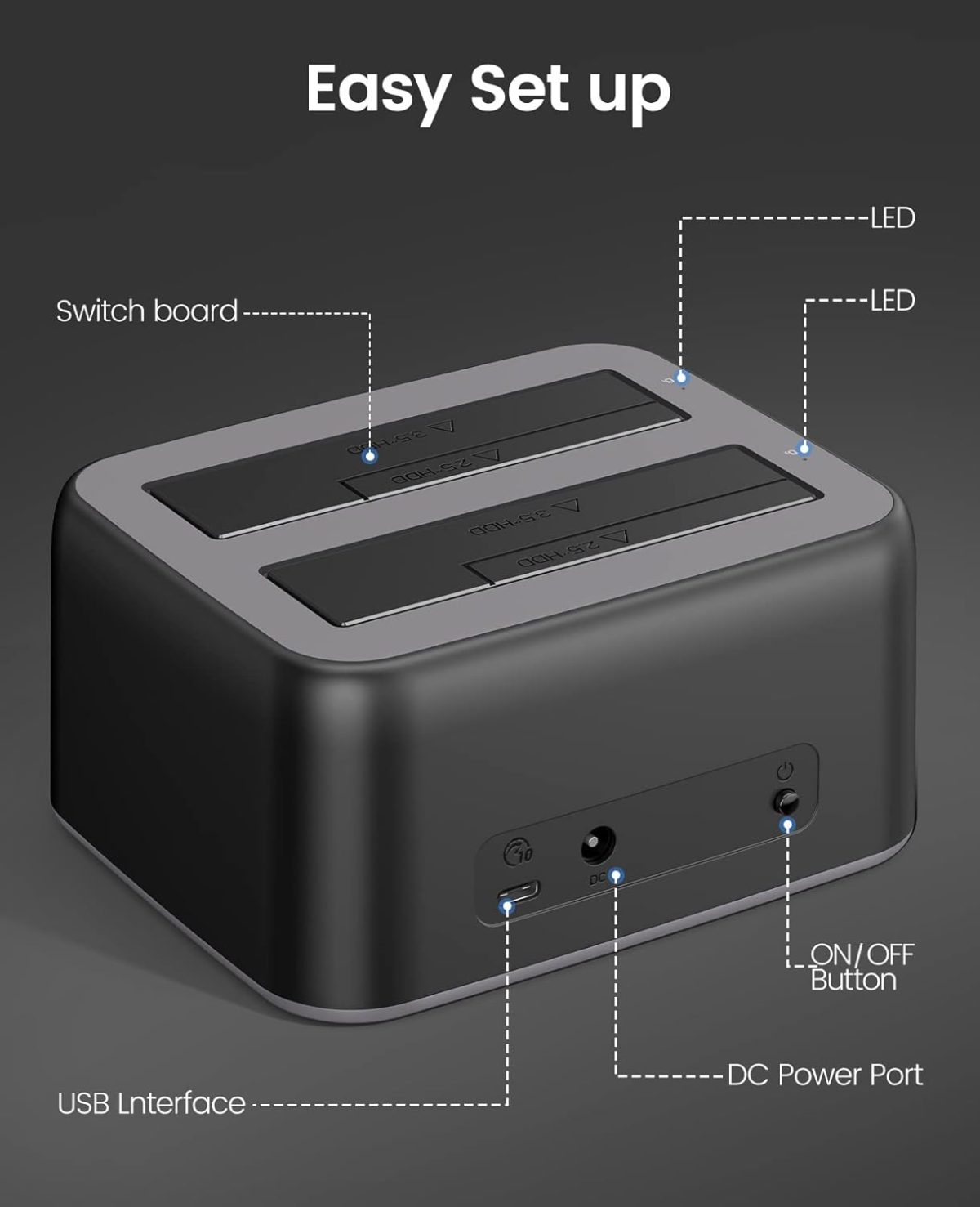 Orico Dual Bay SATA