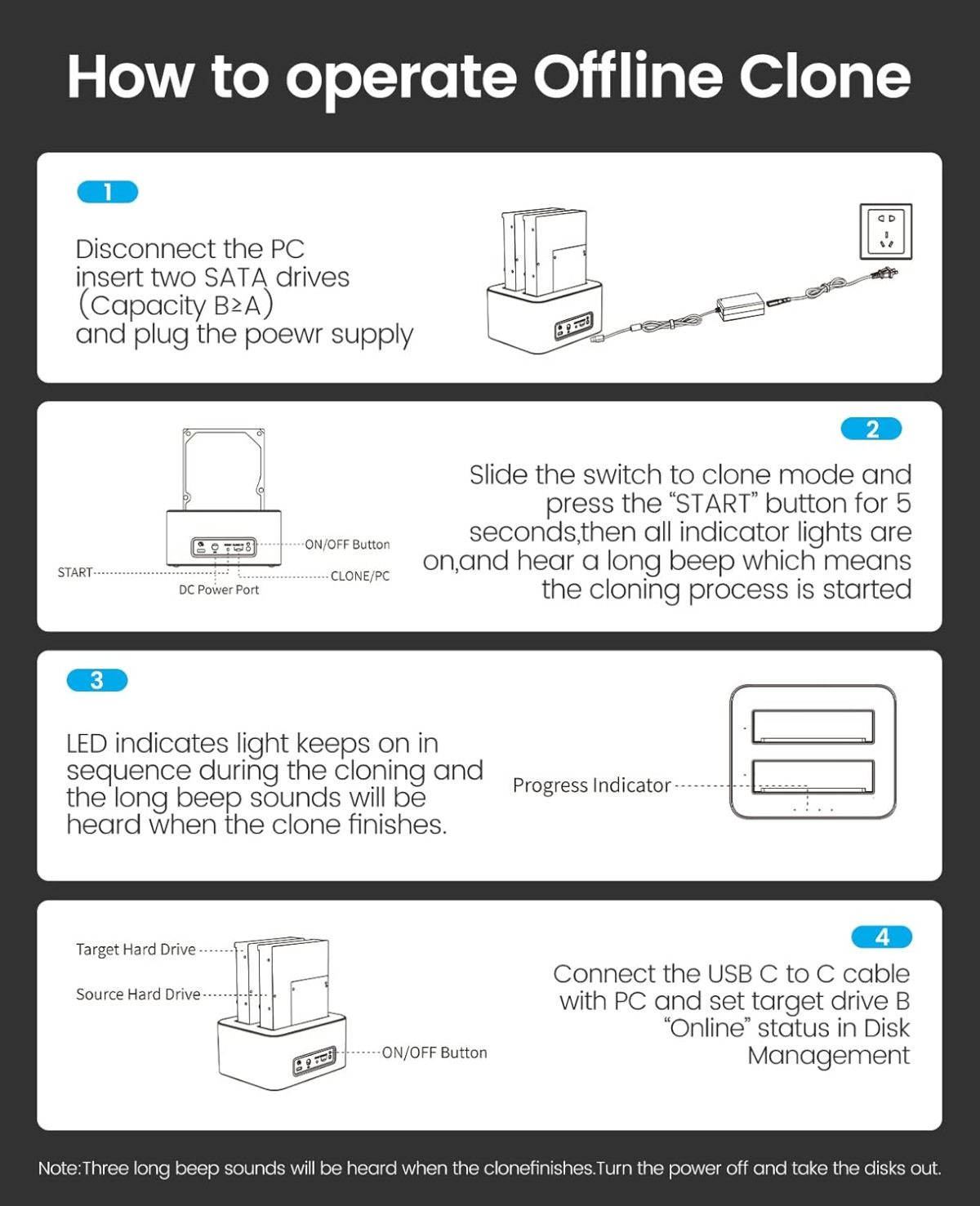 Orico Dual Bay SATA
